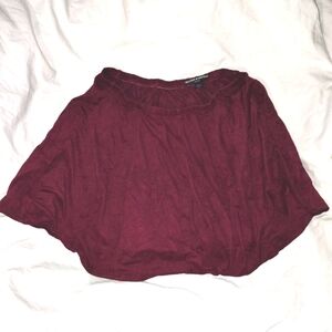 Brandy Melville Small Wine Red Skirt